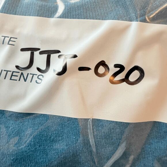 Carhartt Men's Original Fit Long Sleeve Graphic Logo T-Shirt Blue Size Medium - Picture 8 of 8